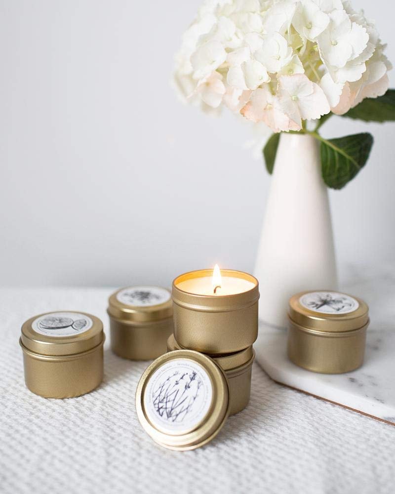 Metal Tin Candle